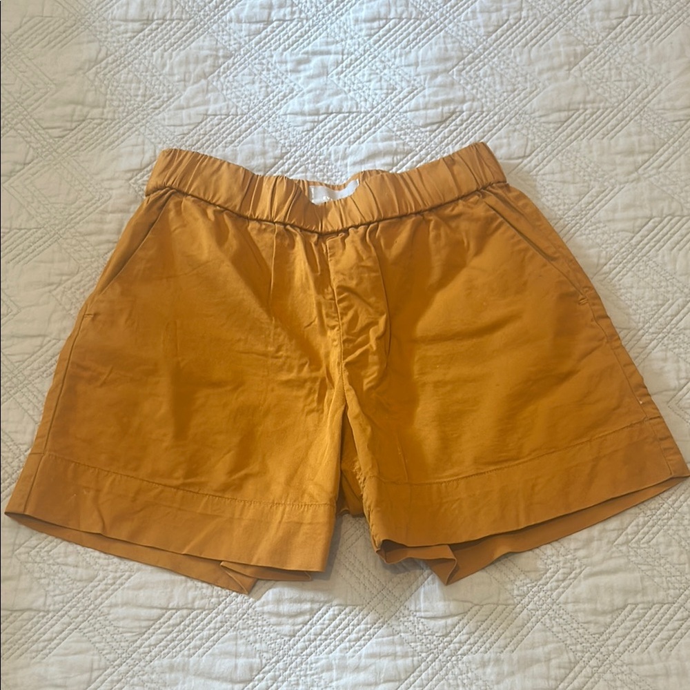 Everlane size 4 Casual cotton Shorts with pockets elastic waist